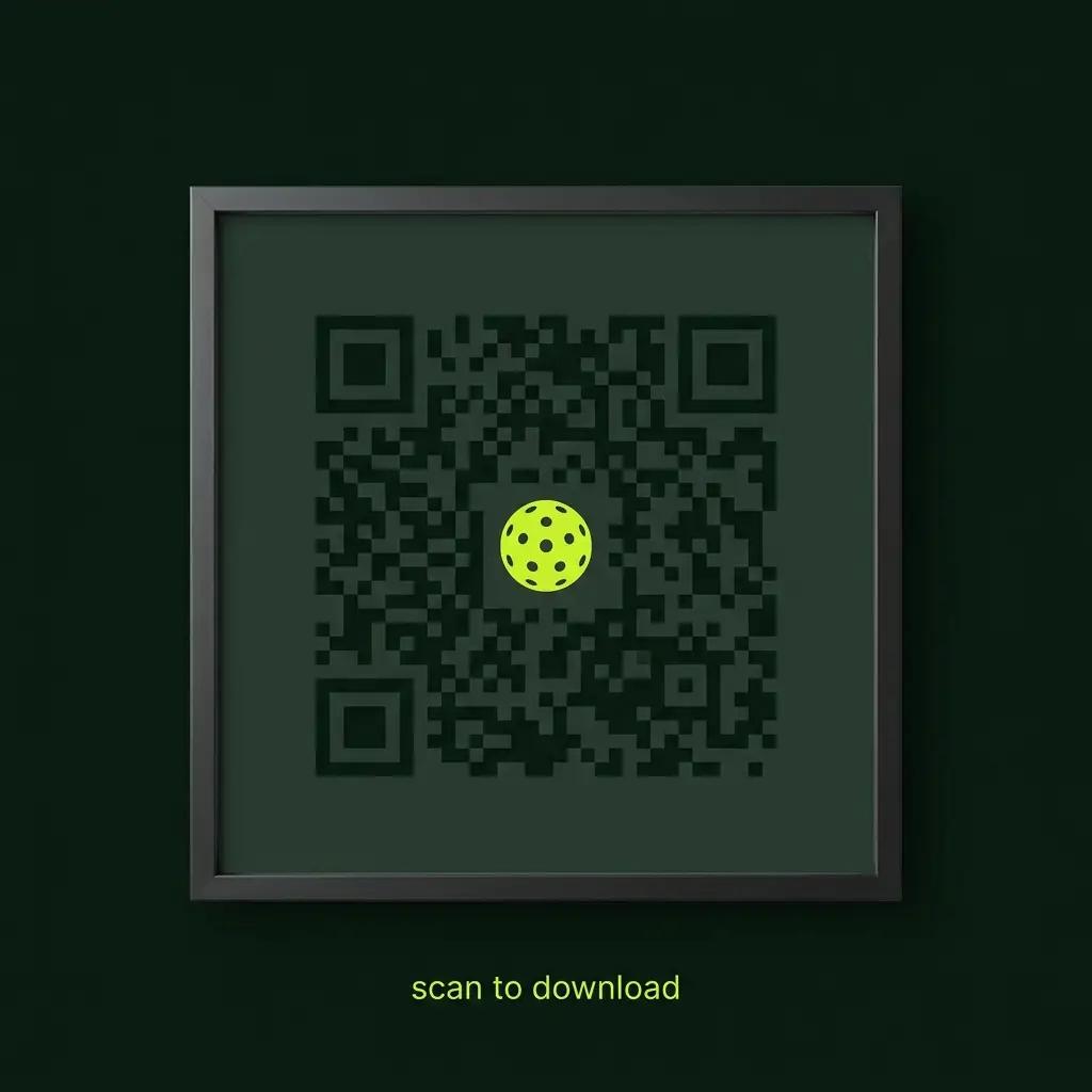 QR code to download the Rally app