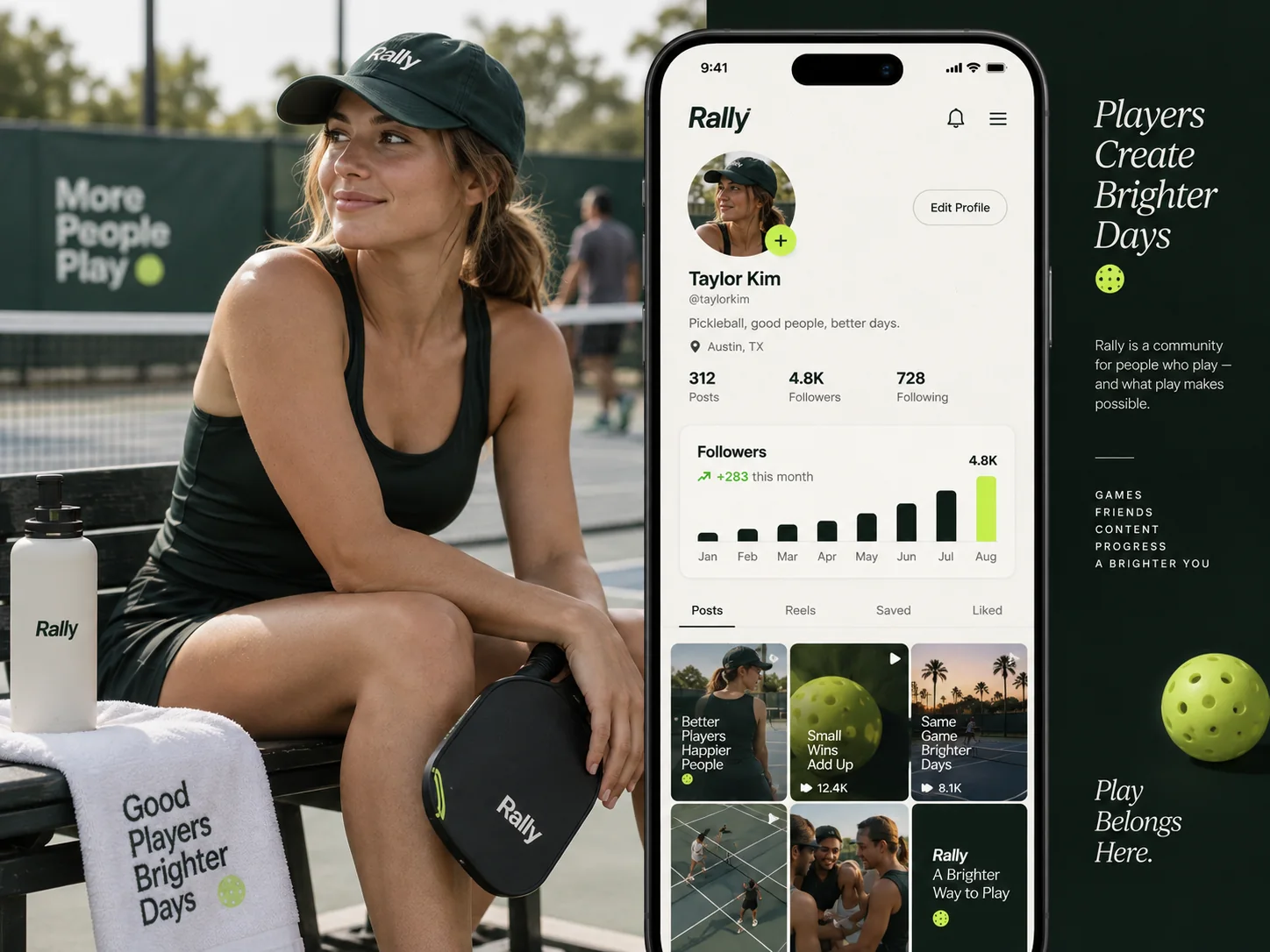 Rally creator profile and audience