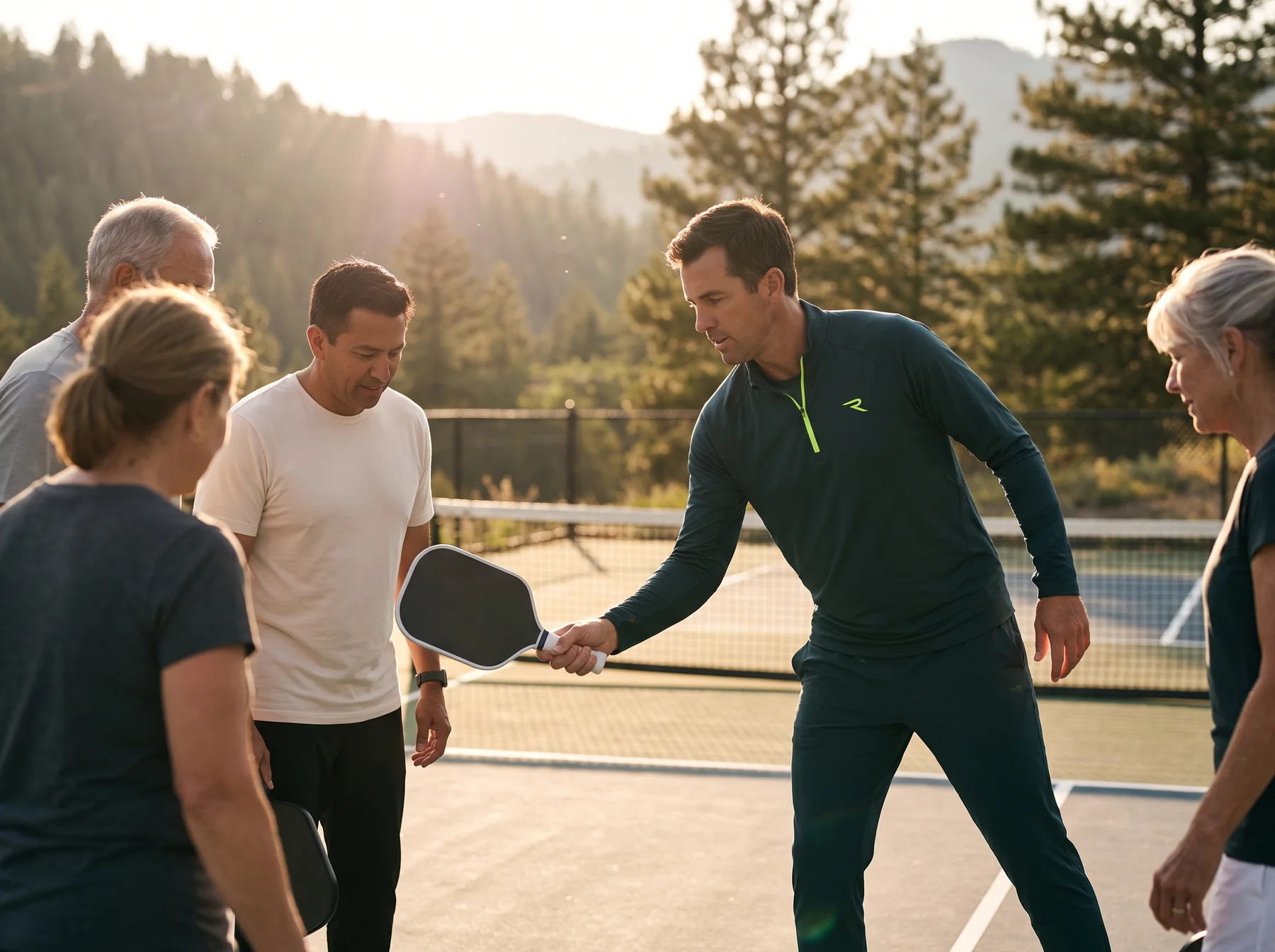 Rally travel clinic with a coach